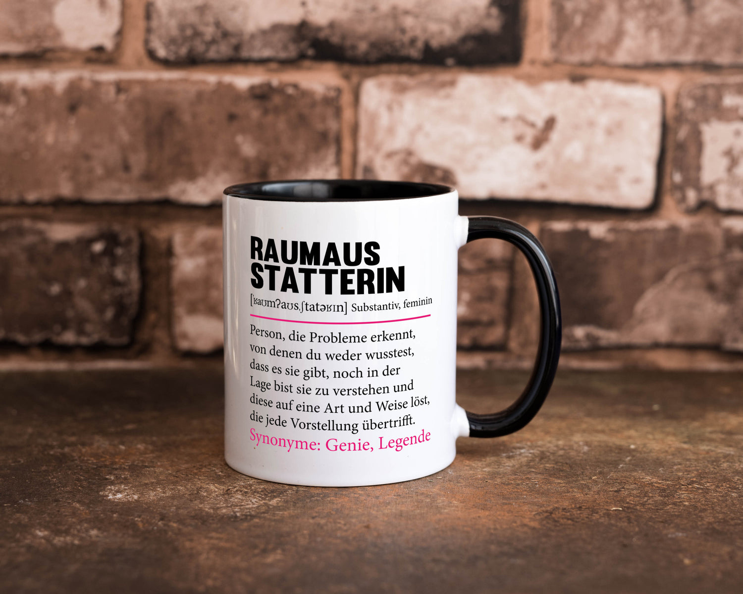 Raumausstatterin | Wohn Ausstatterin Beruf Humor Geschenk Arbeit Kollegen Büro