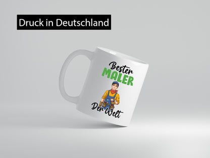 Bester Maler | Malerei v2 Geschenkidee Humor Tasse