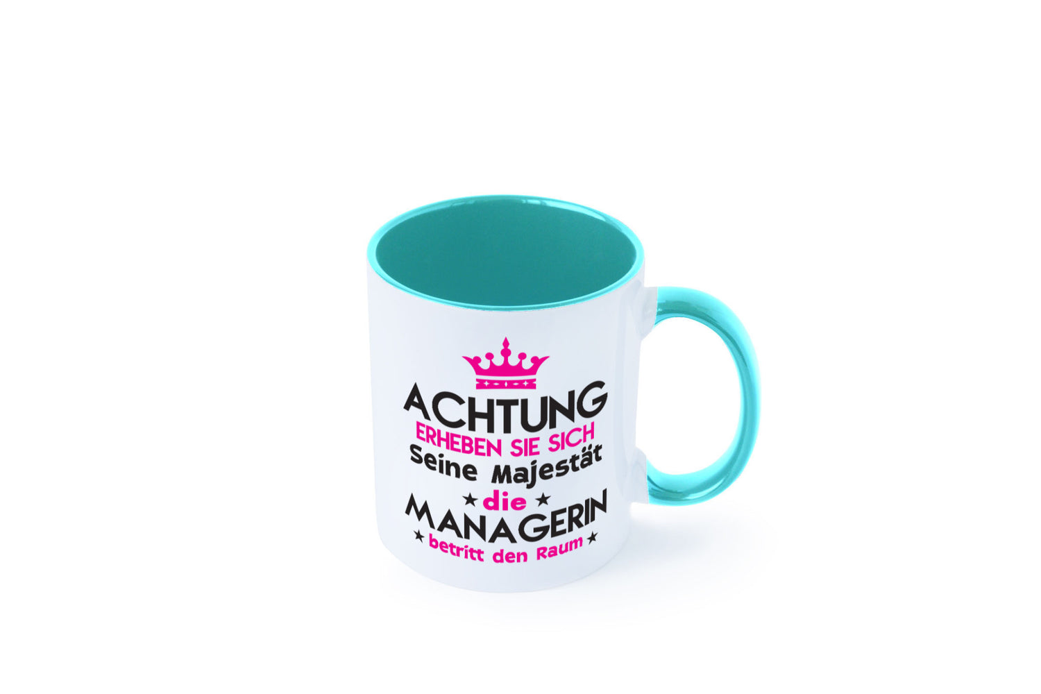 Seine Majestät Managerin | Management lustig Humor Geschenkidee Geschenk Tasse