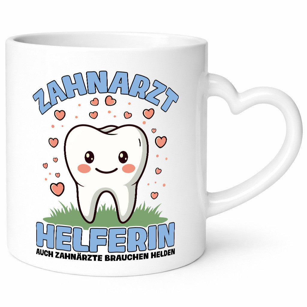 Zahnarzthelferin | Helding Zahnarztpraxis Humor Geschenkidee Tasse