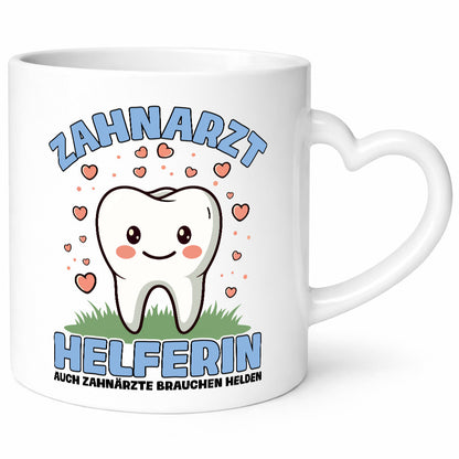 Zahnarzthelferin | Helding Zahnarztpraxis Humor Geschenkidee Tasse