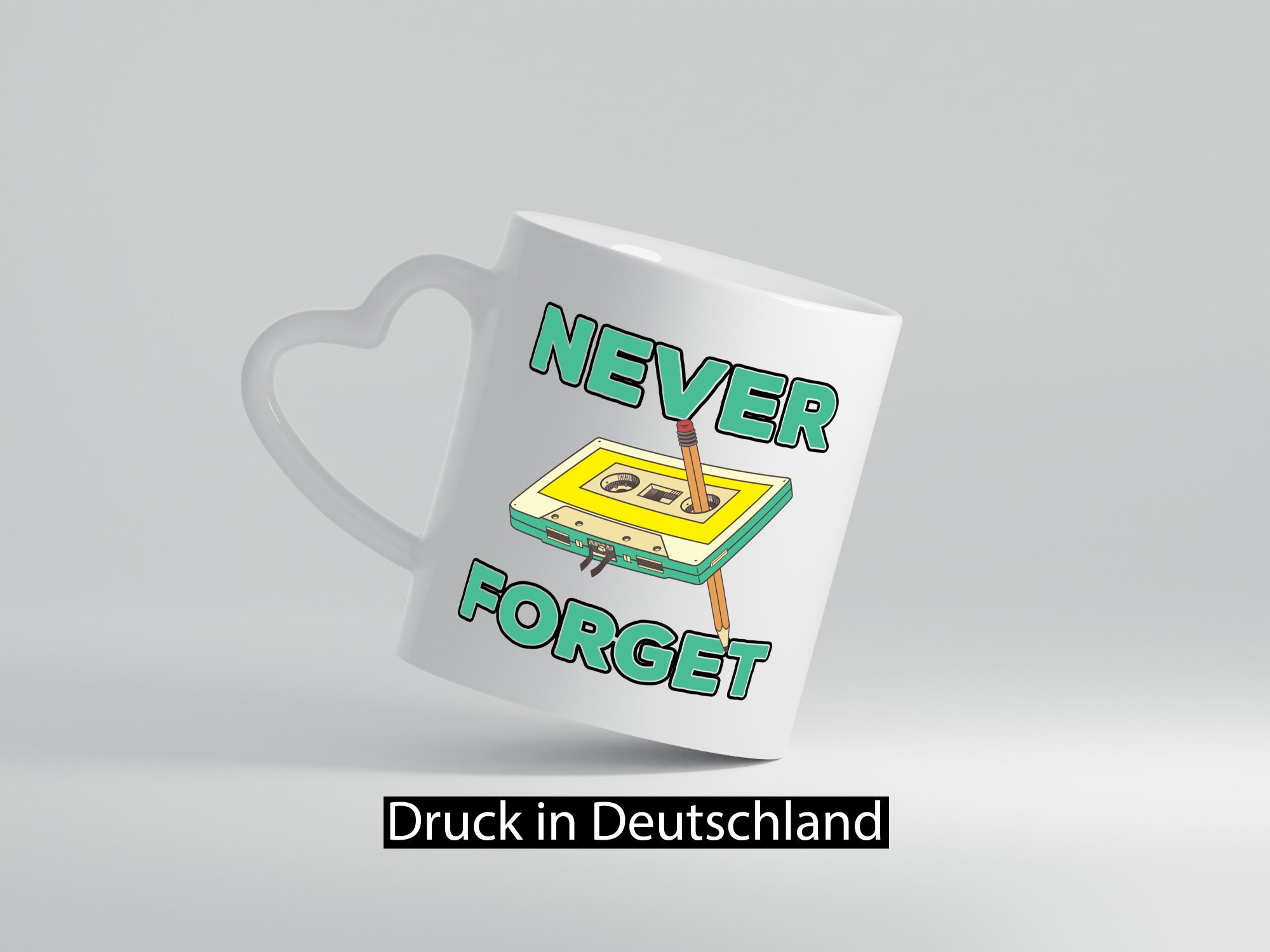 Never Forget | Kassetten Zurück spulen alte Zeit lustiger Spruch Geschenk Humor