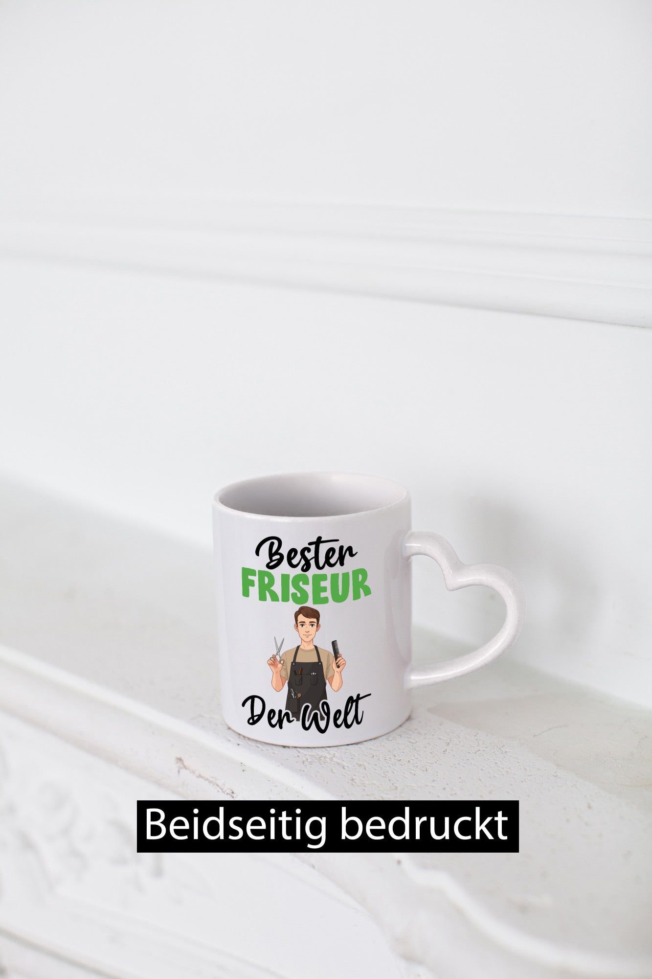 Bester Friseur | Frisuer lustiger Spruch Geschenk Humor Geschenkidee Tasse