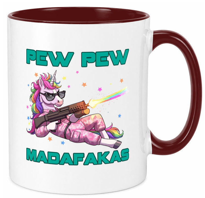 Pew Madafakas vl4 lustiger Spruch Geschenk Humor Geschenkidee Tasse