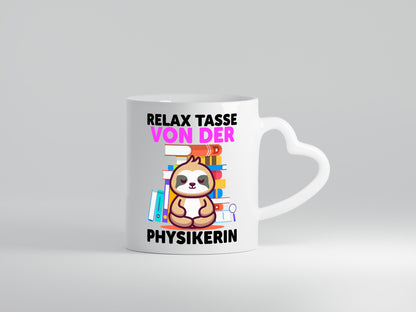 Relax Tasse: Physikerin | Physik lustiger Spruch Geschenk Humor Geschenkidee