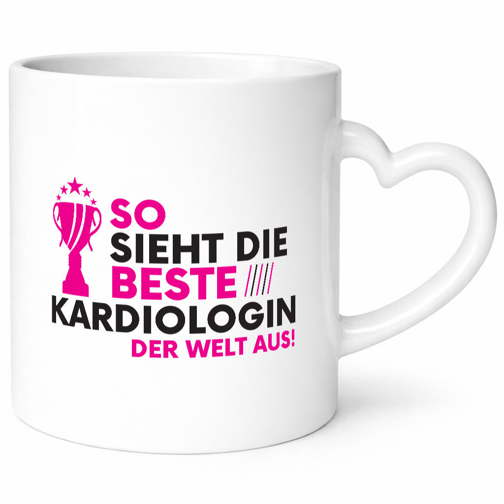 Die Weltbeste Kardiologin | Kardiologie lustig Humor Geschenkidee Geschenk Tasse
