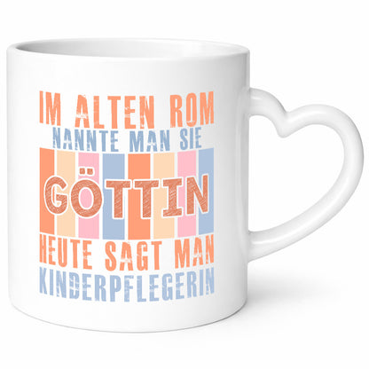Heute sagt man: Kinderpflegerin | Kinder Pflegeberuf lustiger Spruch Geschenk