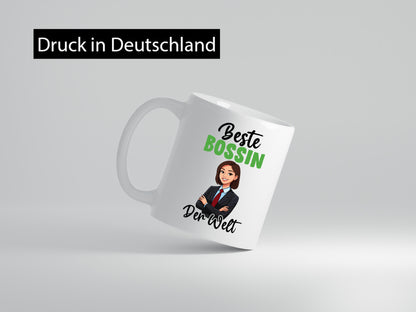 Beste Bossin | Führungskraft Vorgesetzte v2 lustiger Spruch Geschenk Humor