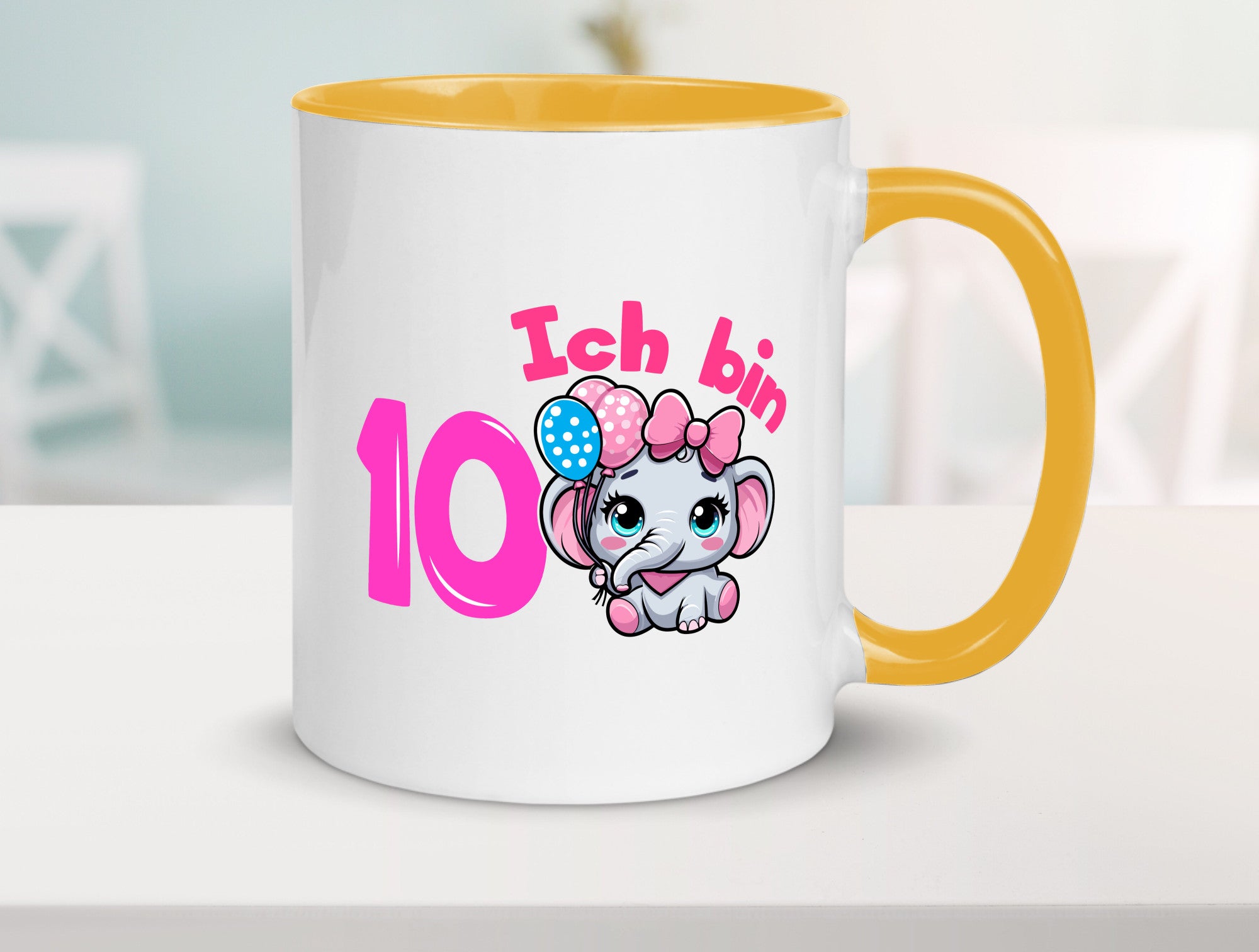 10. Geburtstag | 10 Jahre Elefant Mädchen Geschenk Geschenkidee lustiger Spruch