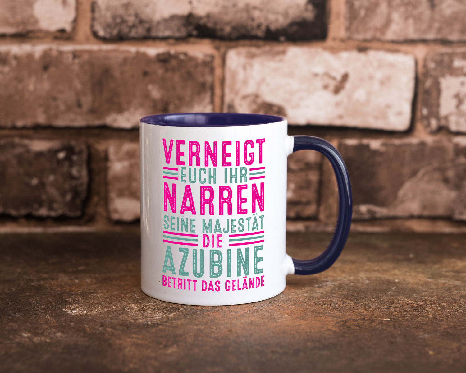 Verneigt euch: Azubine | Ausbildung Lehre Lehrling v2 lustiger Spruch Geschenk