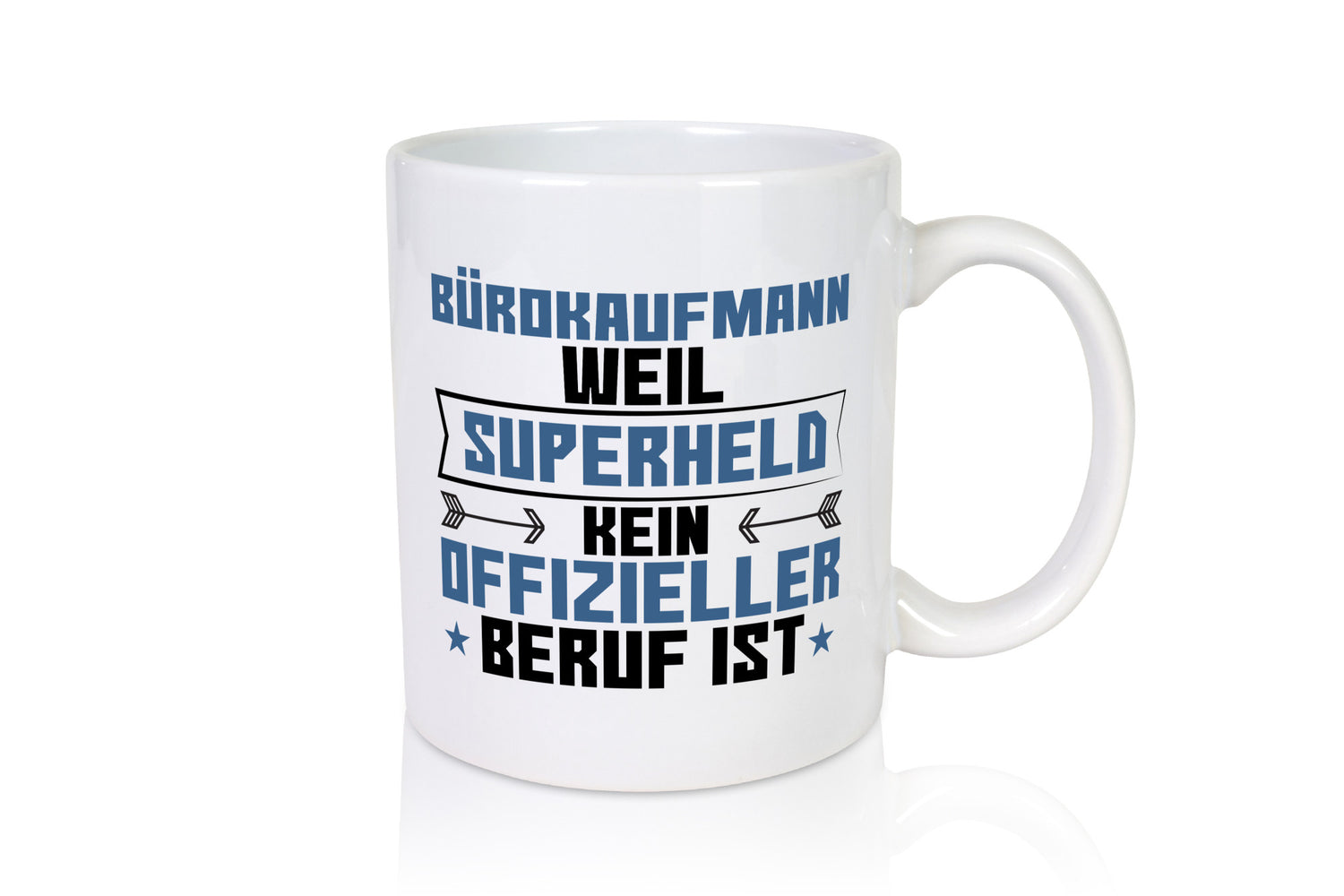 Superheld Bürokaufmann | Kaufmann Geschenk Arbeit Kollegen Büro lustiger Spruch