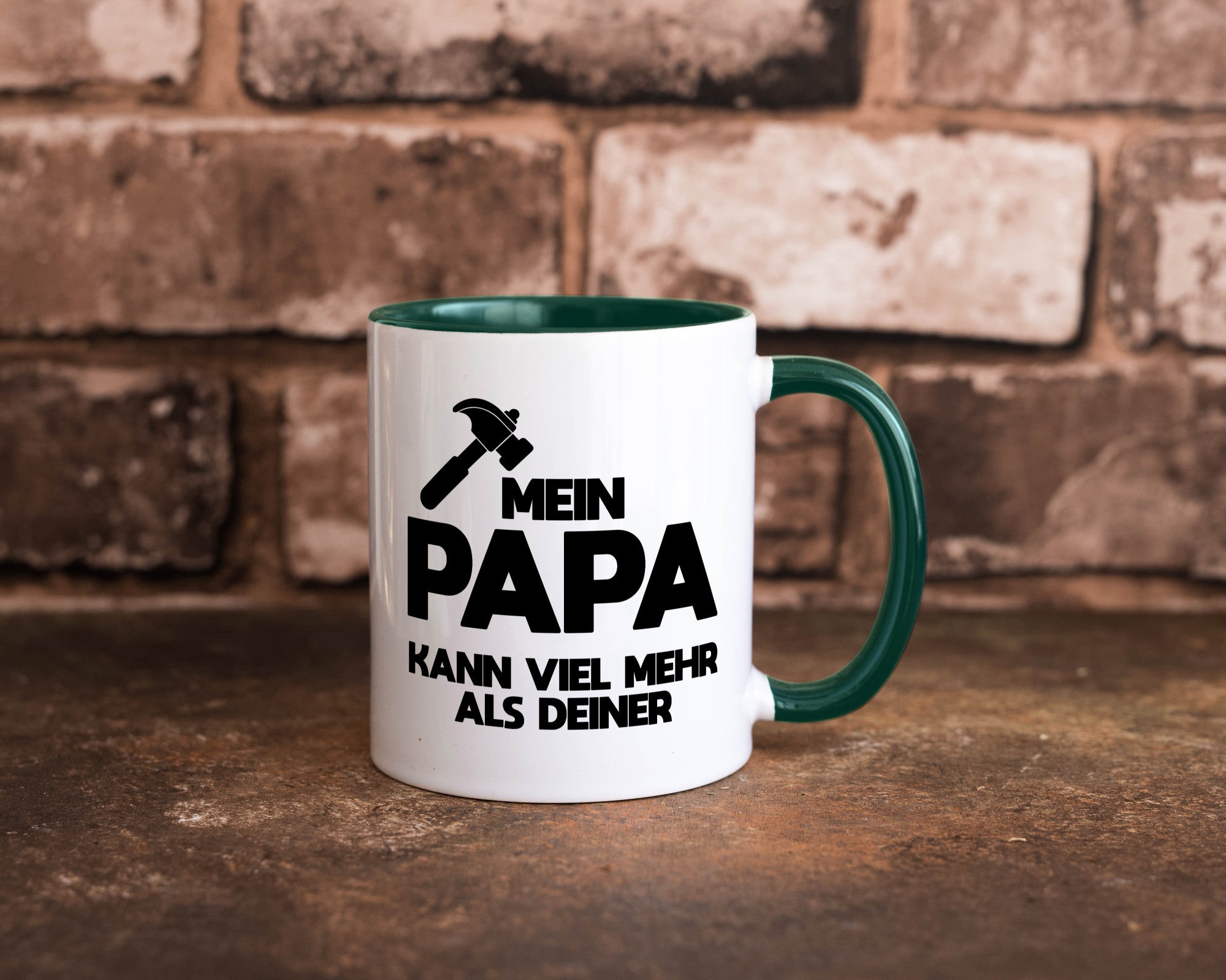 Mein papa kann viel mehr als deiner | Bester lustiger Spruch Geschenk Humor