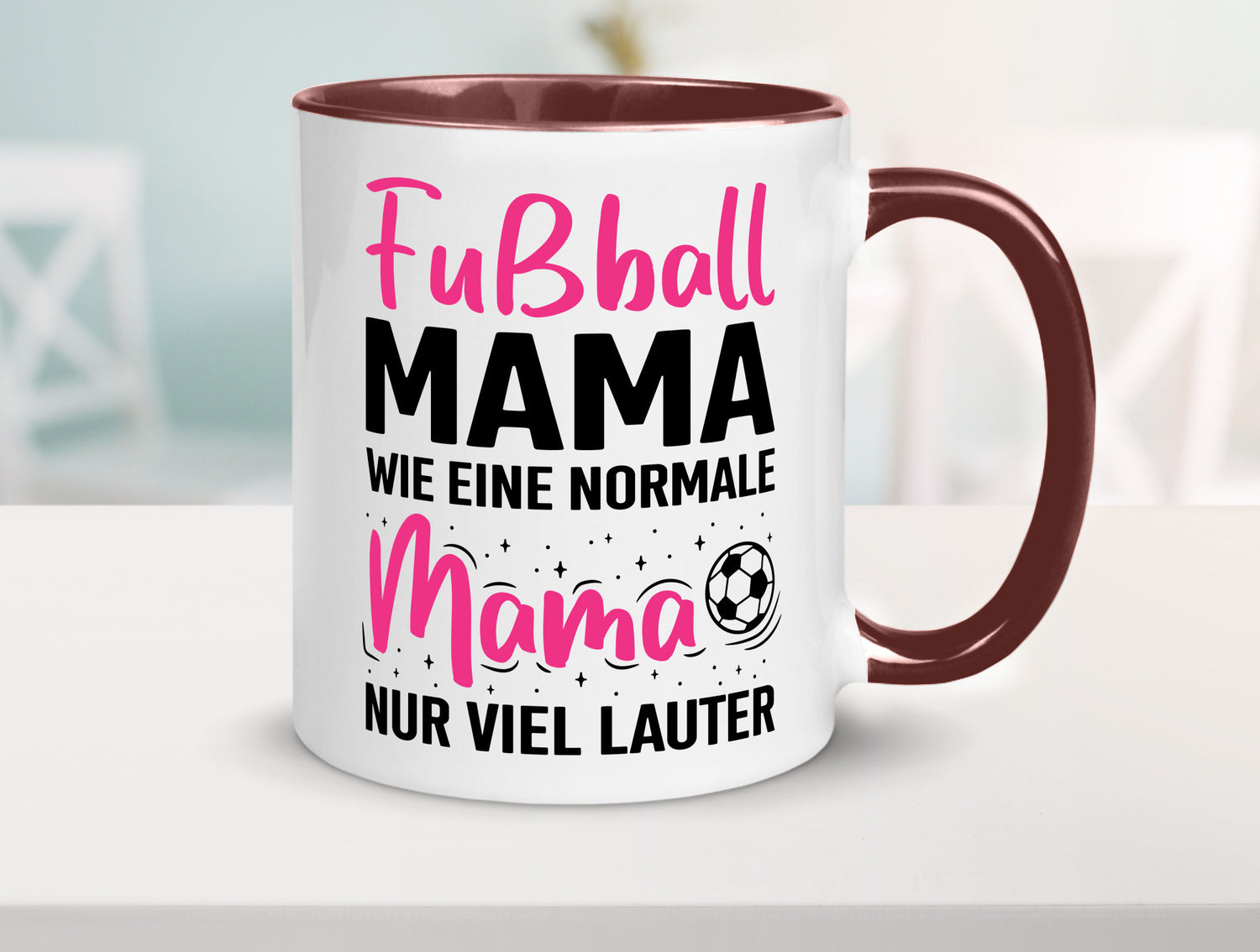 Fußball Mama | Coole Muttertag Geschenk Familie Geschenkidee lustiger Spruch