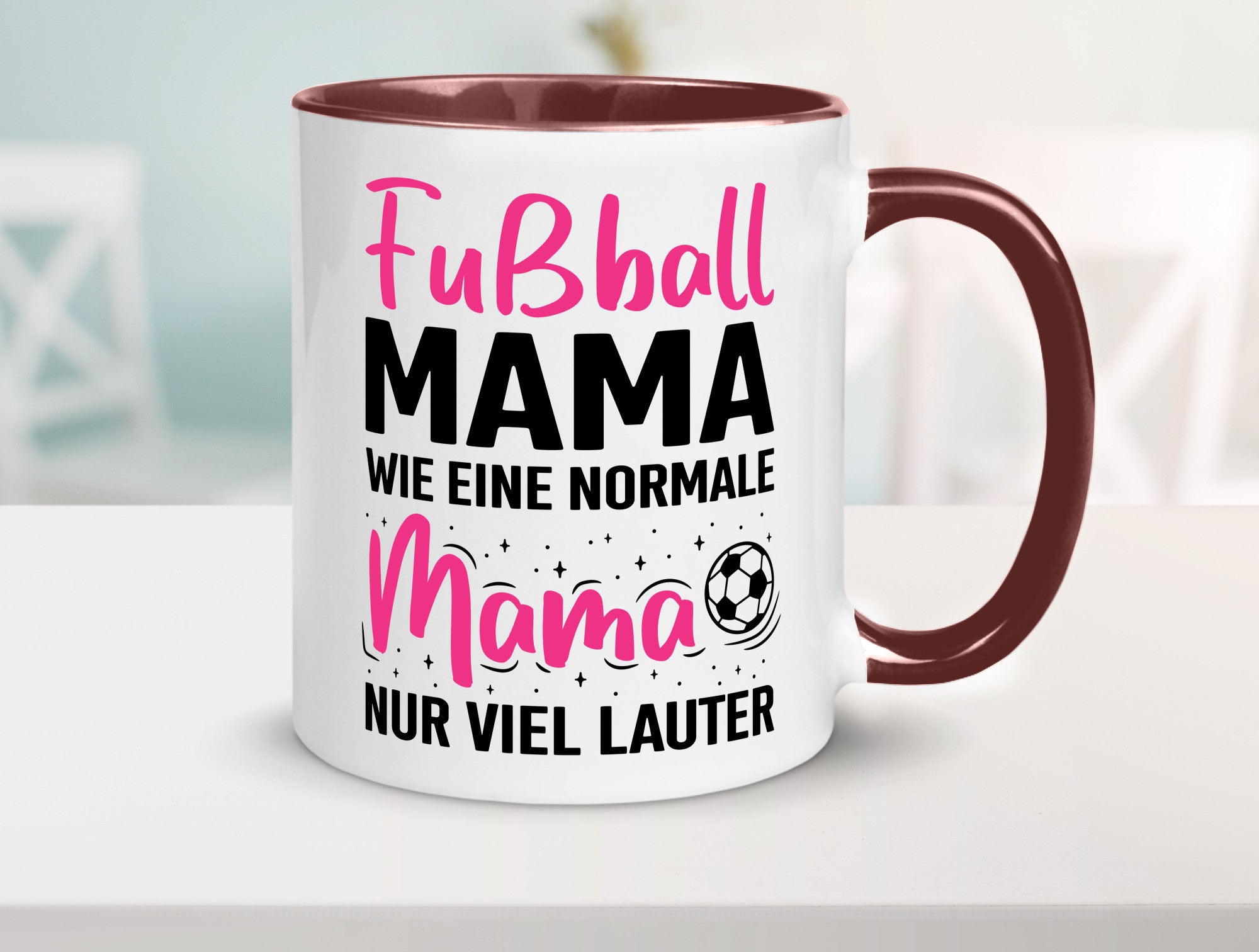 Fußball Mama | Coole Muttertag Geschenk Familie Geschenkidee lustiger Spruch