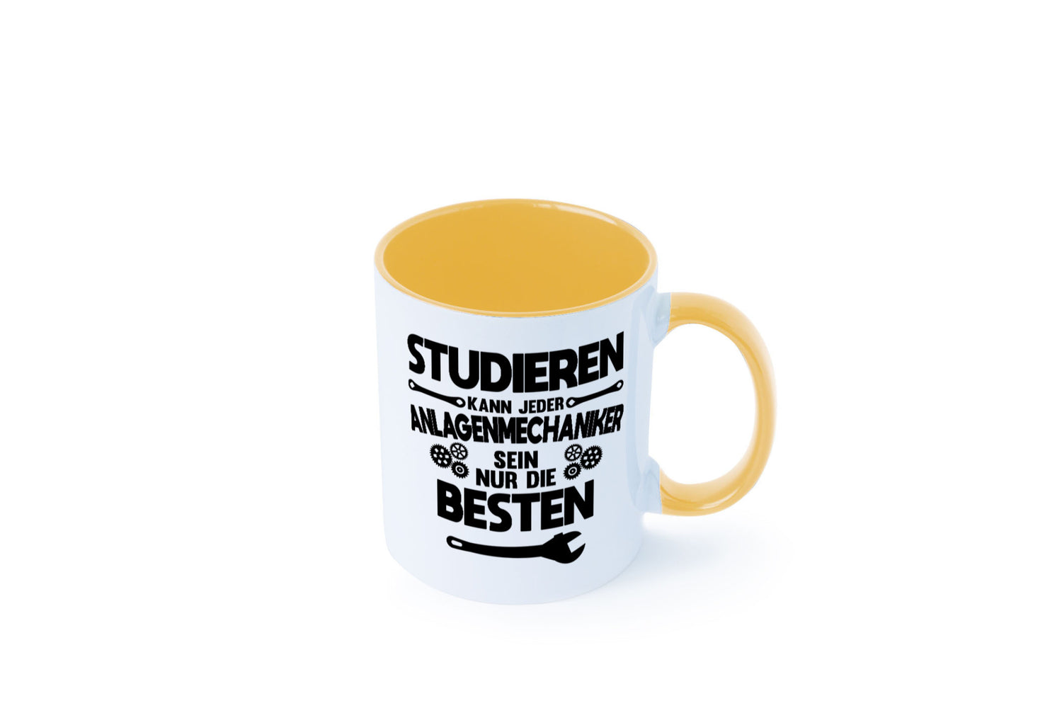 Nur die besten werden Anlagenmechaniker Humor Geschenkidee Tasse