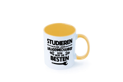 Nur die besten werden Anlagenmechaniker Humor Geschenkidee Tasse