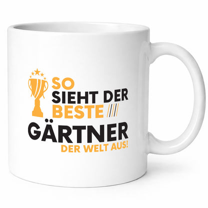 Der Weltbeste Gärtner | Gartenbau Geschenkidee Humor Tasse
