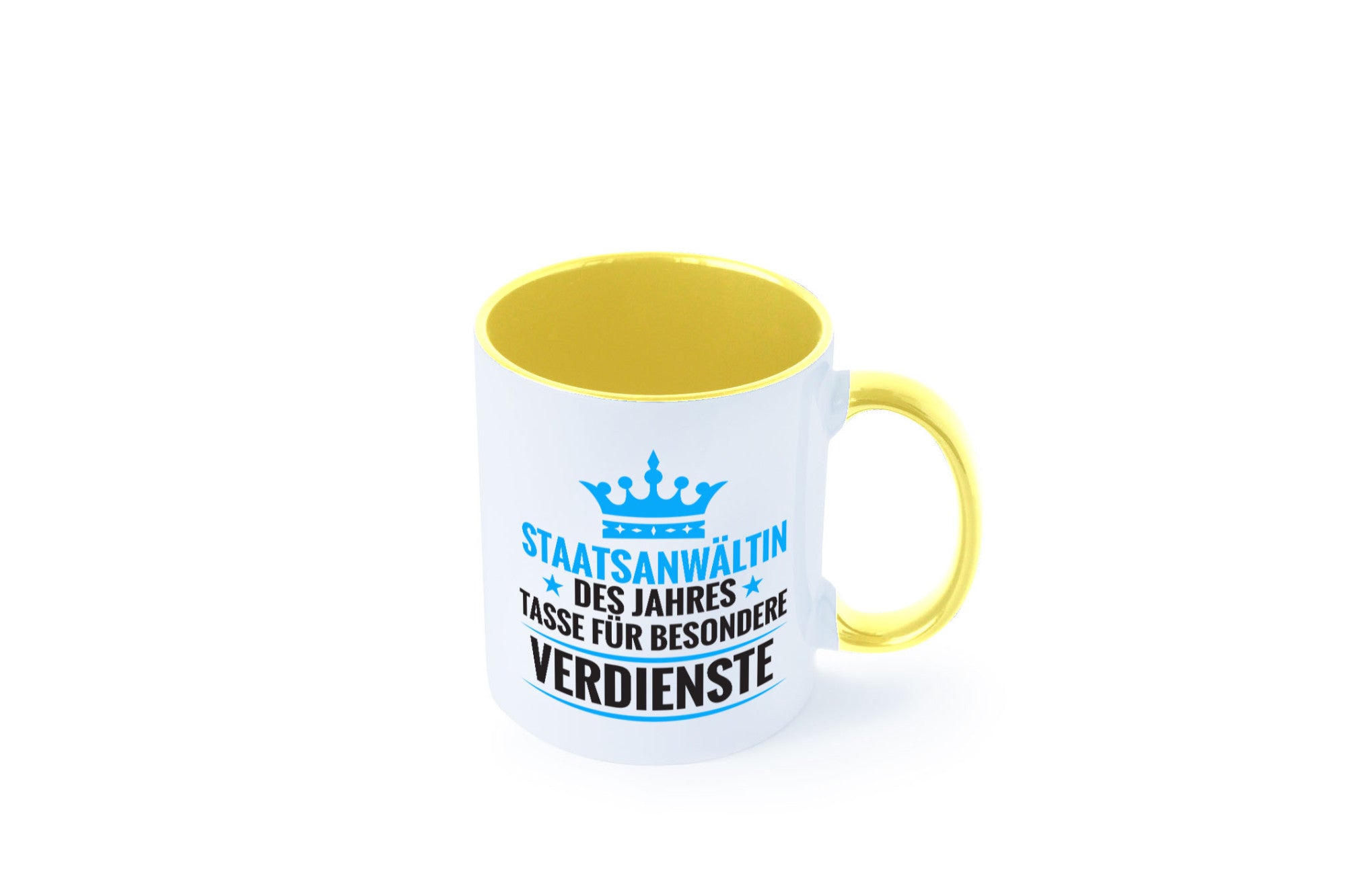Besonderer Verdienst: Staatsanwältin | Anwältin lustiger Spruch Geschenk Humor