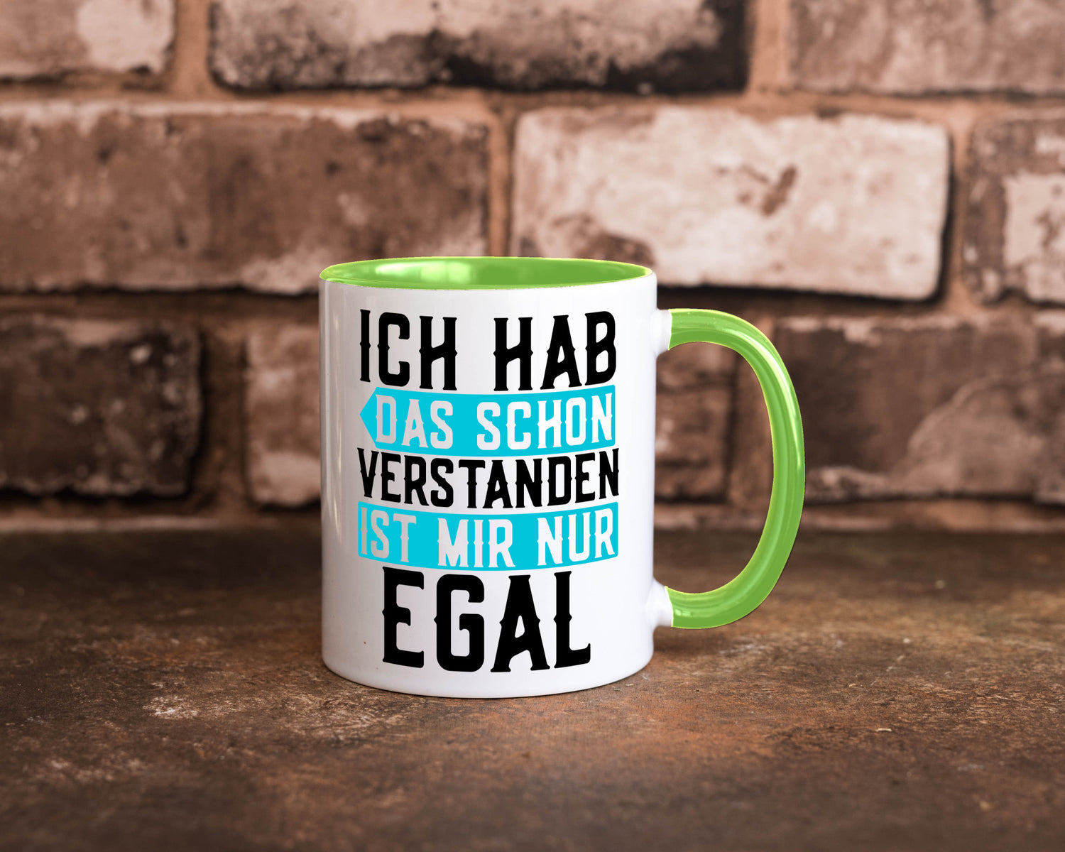 Ist mir egal | Protest Teenager Humor Spruch Büro lustig Arbeit Kollegen