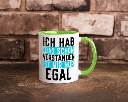 Ist mir egal | Protest Teenager Humor Spruch Büro lustig Arbeit Kollegen