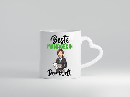 Beste Managerin | Management v2 lustig Humor Geschenkidee Geschenk Tasse