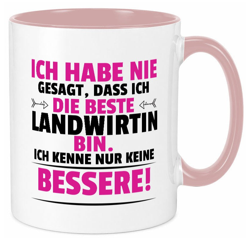 Der Beste Landwirtin| Bäuerin | Landwirtschaft Geschenkidee Humor Tasse