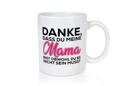 Mutter Liebe | Pflegemutter Tasse Stiefmutter Spruch lustiger Geschenk Familie