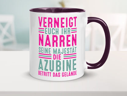 Verneigt euch: Azubine | Ausbildung Lehre Lehrling v2 lustiger Spruch Geschenk