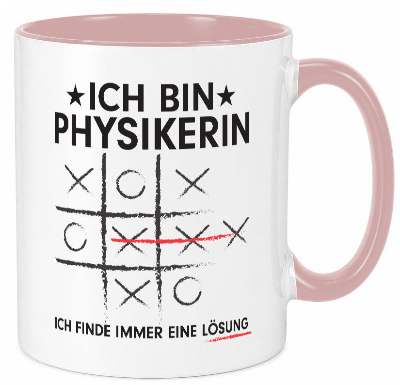 Löse Probleme: Physikerin | Physik Humor Geschenkidee Tasse