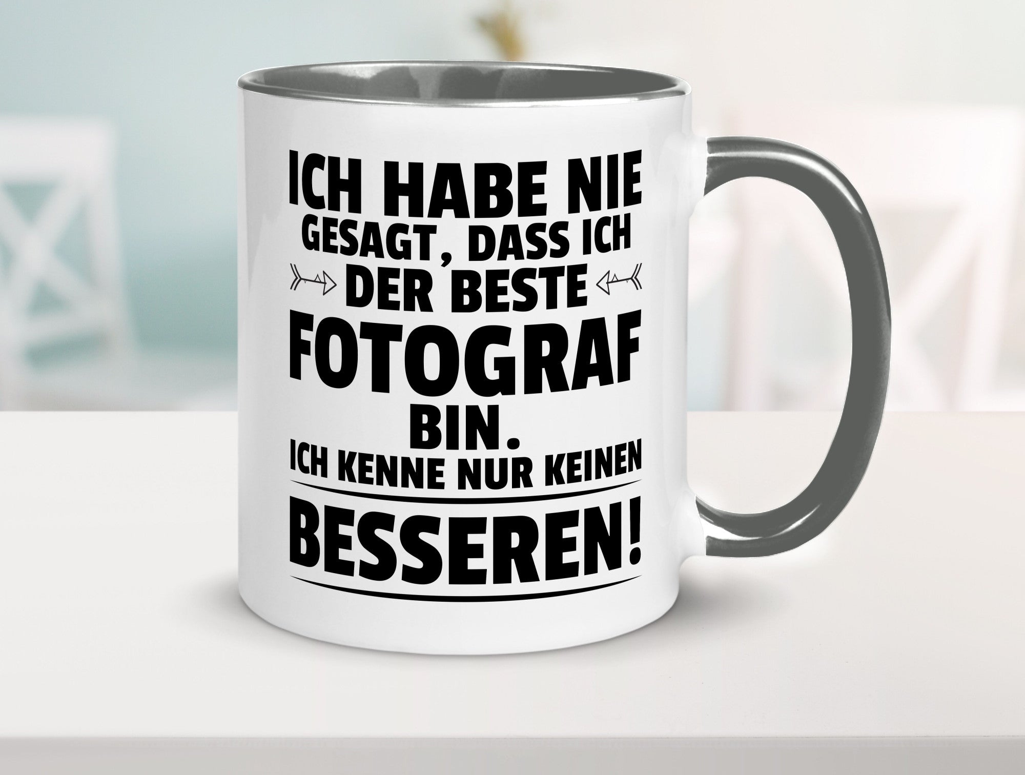 Keinen Besserer Fotograf | Fotografie Kamera Geschenkidee Humor Tasse