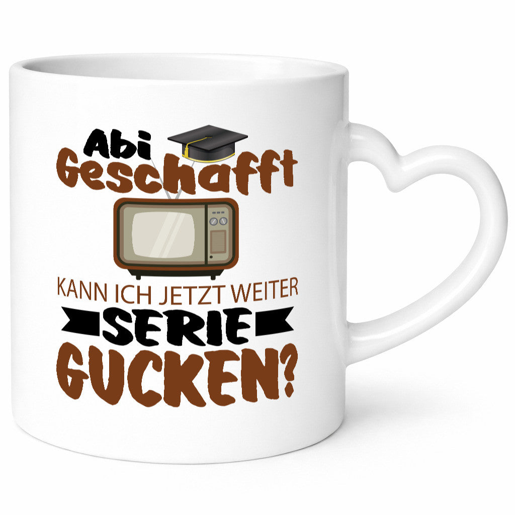Abi Geschaft | Serie Gucken Bachlor Abitur Geschenk Humor Geschenkidee lustiger