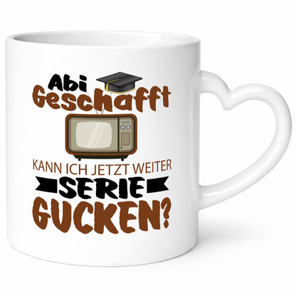 Abi Geschaft | Serie Gucken Bachlor Abitur Geschenk Humor Geschenkidee lustiger