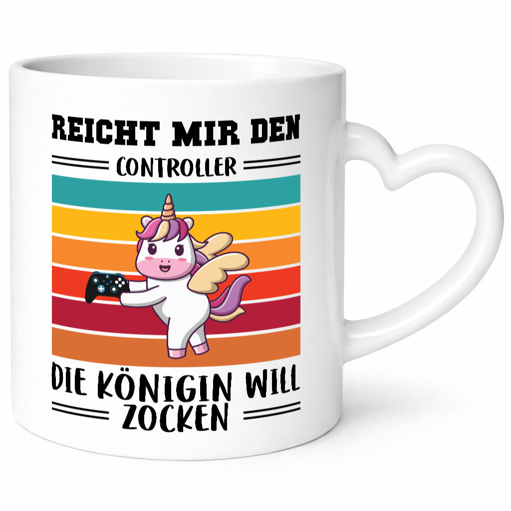 Die königin will Zocken | Gamerin Zockering Gaming lustiger Spruch Geschenk