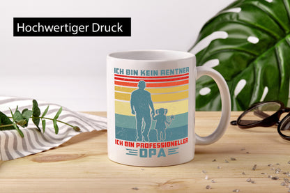 Kein Rentner bin Profesioneller Opa | Groß vater lustig Familie Geschenkidee