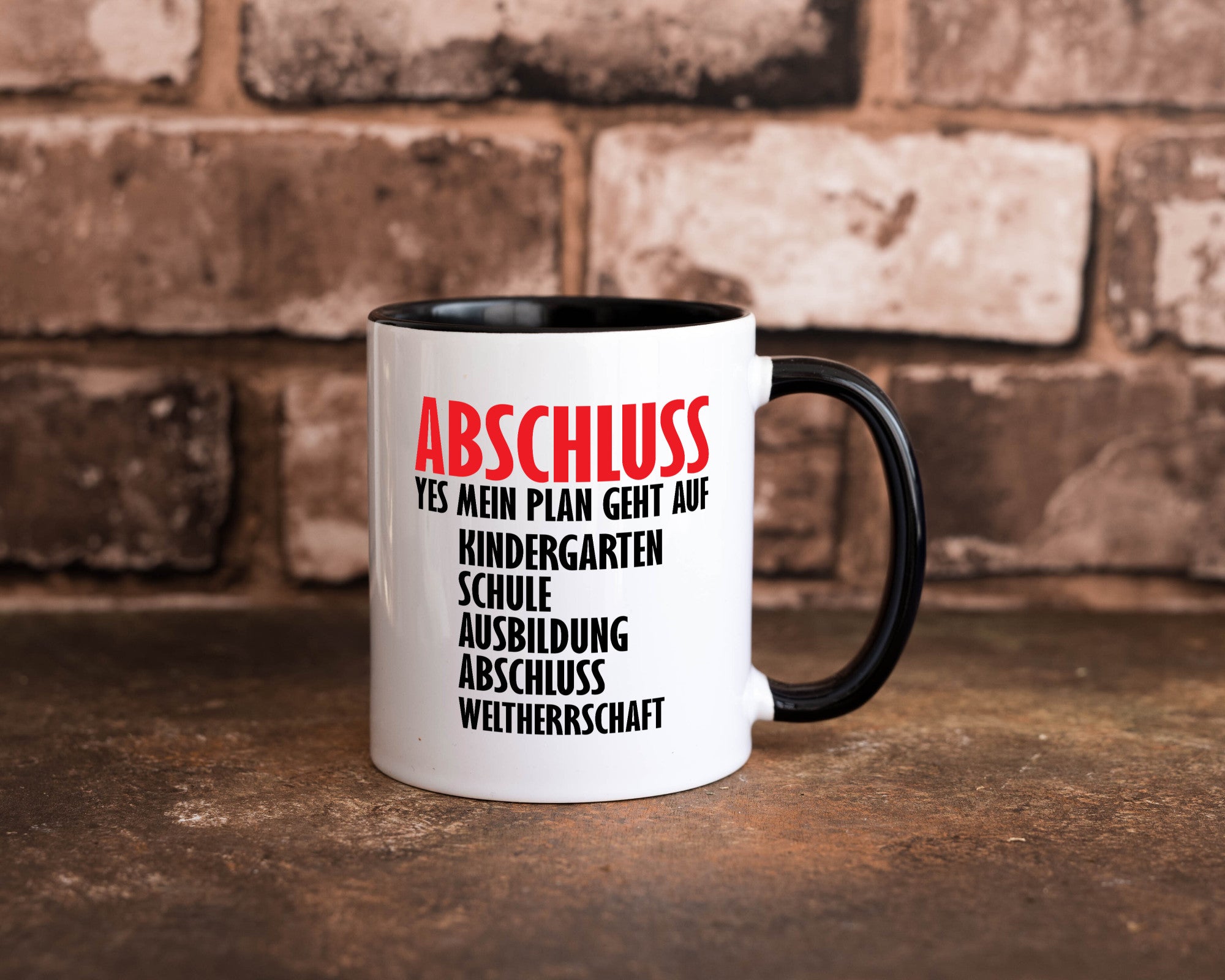Abschluss Bachelor Geschenkidee Humor Tasse