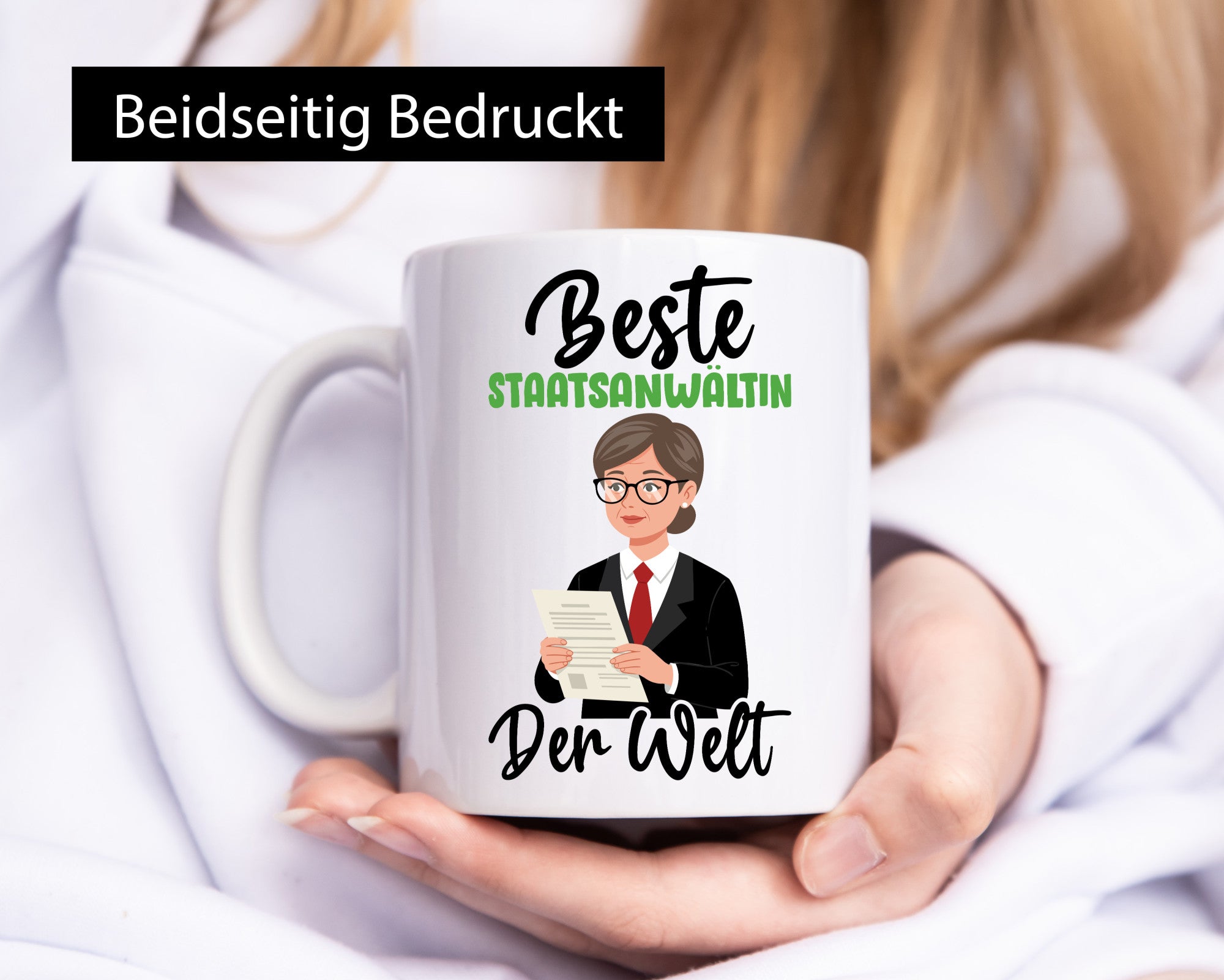 Beste Staatsanwältin | Anwältin v2 Geschenkidee Humor Tasse