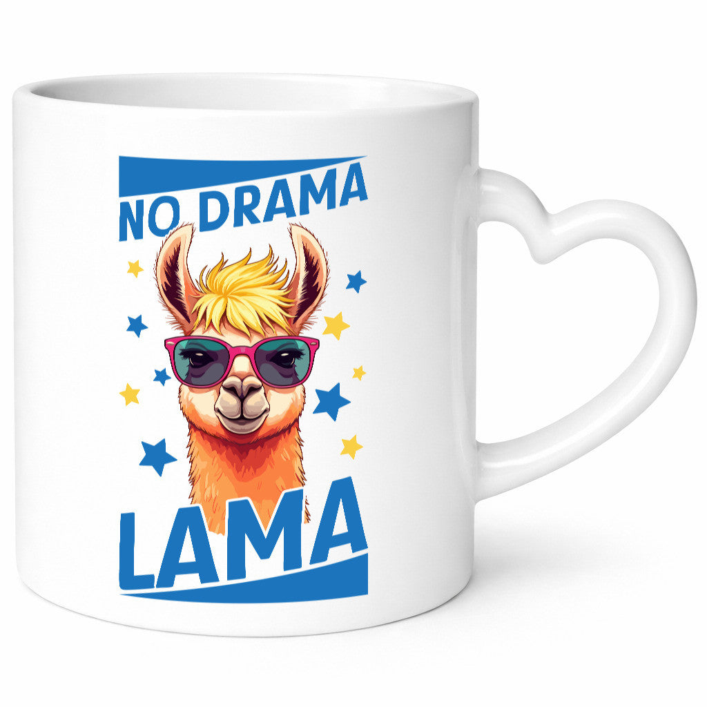 No Drama Lama | Alpaka mit Sonnenbrille Geschenk Humor Geschenkidee lustiger