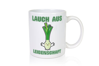 Ich bin ein Lauch lustig Humor Geschenkidee Geschenk Tasse
