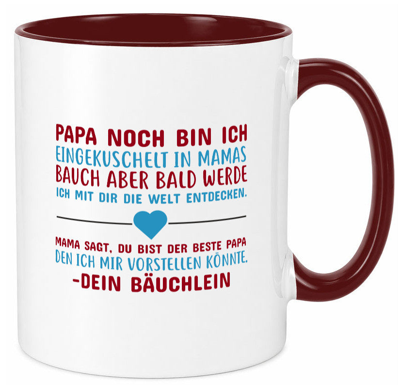 Schwangerschaft | Vaterschaft Tasse Papa Spruch Geschenk Familie Geschenkidee