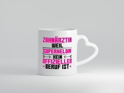 Superheldin Zahnärztin | Zahnmedizin Beruf Geschenkidee Arbeit Kollegen Büro