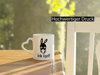 Ich Esel | Liebhaber lustig Humor Geschenkidee Geschenk Tasse