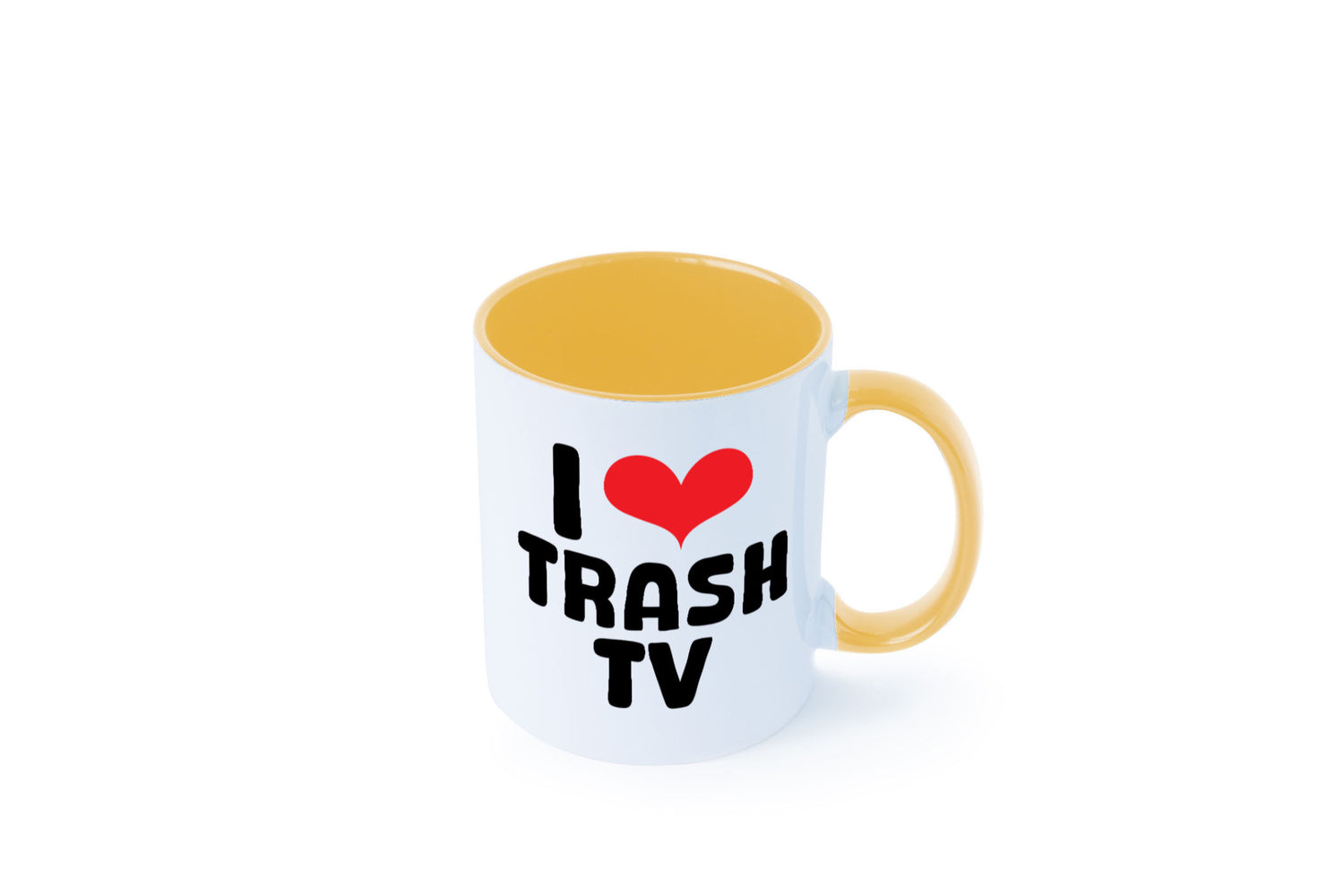 I love Trash TV | v2 lustig Humor Geschenkidee Geschenk Tasse