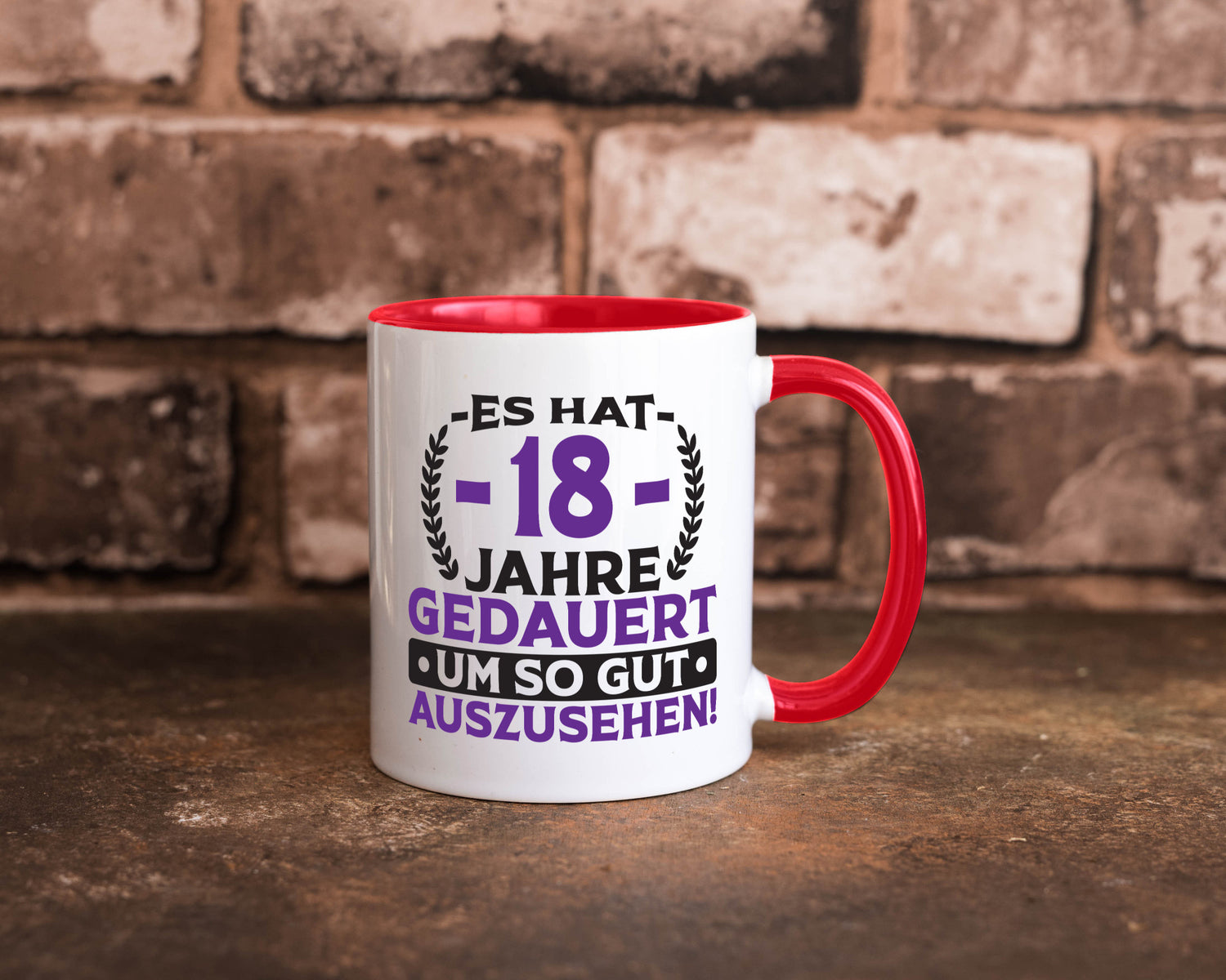 18 Jahre gedauert um so gut auszusehen | 18. Geburtstag v2 Geschenkidee Humor