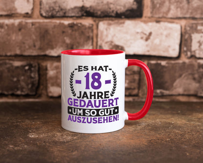18 Jahre gedauert um so gut auszusehen | 18. Geburtstag v2 Geschenkidee Humor