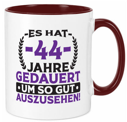 44 Jahre gedauert um so gut auszusehen | 44. Geburtstag lustig Geschenkidee