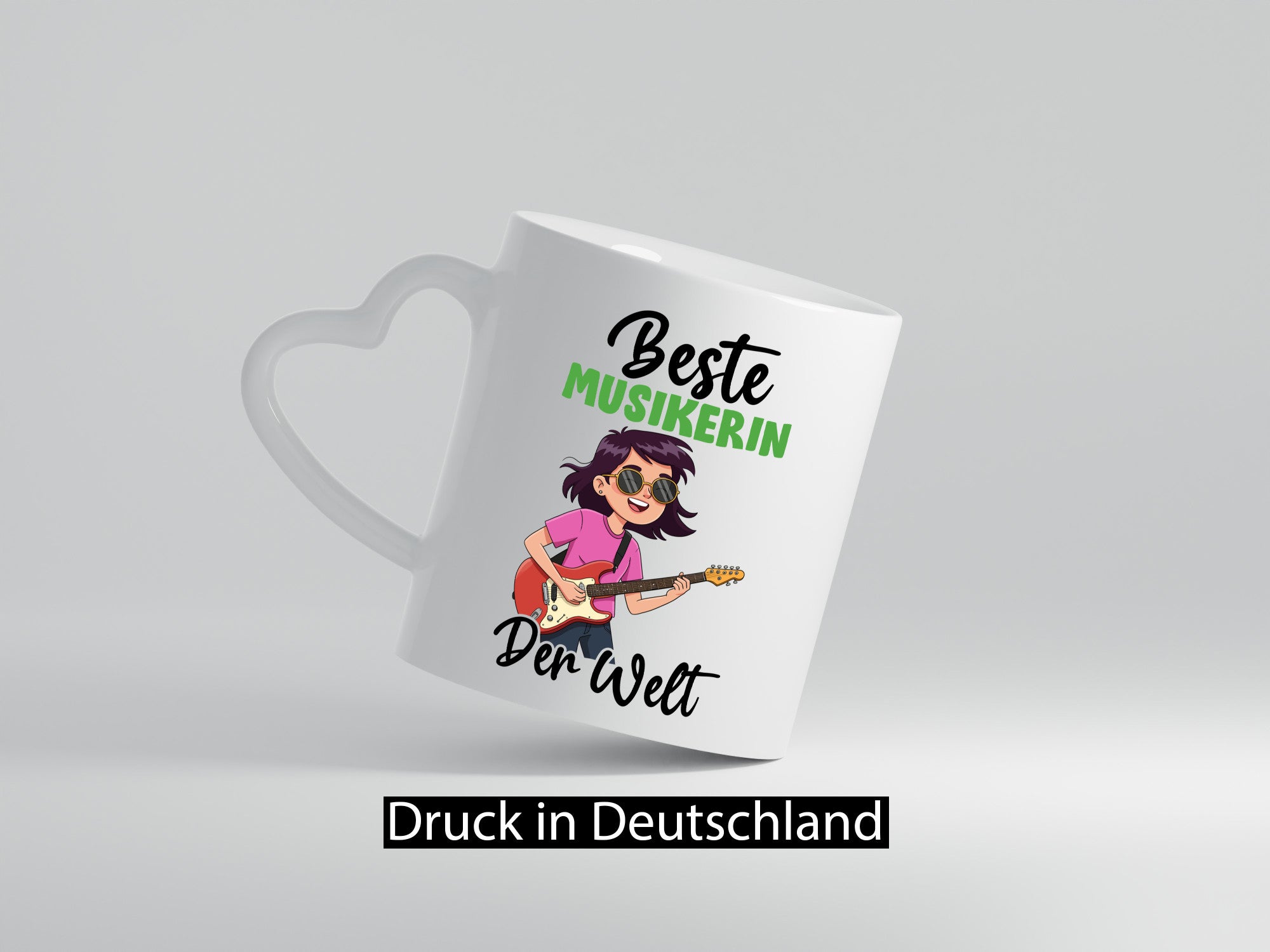 Beste Musikerin | Musik Musikantin v2 Geschenkidee Humor Tasse