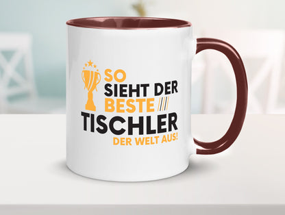Der Weltbeste Tischler | Handwerk Beruf Tischlerei Humor Arbeit Kollegen Büro