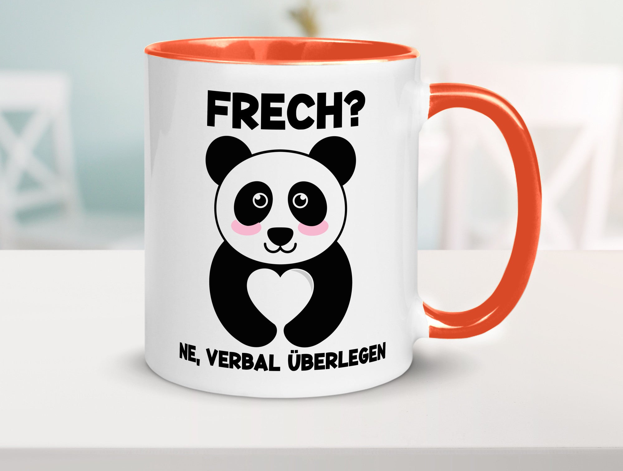 Frech | Verbal überlegen süßer Pandabär kecker Spruch lustiger Geschenk Humor