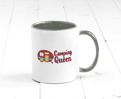 Camping Queen | Wohnanhänger Geschenk Humor Geschenkidee lustiger Spruch Tasse