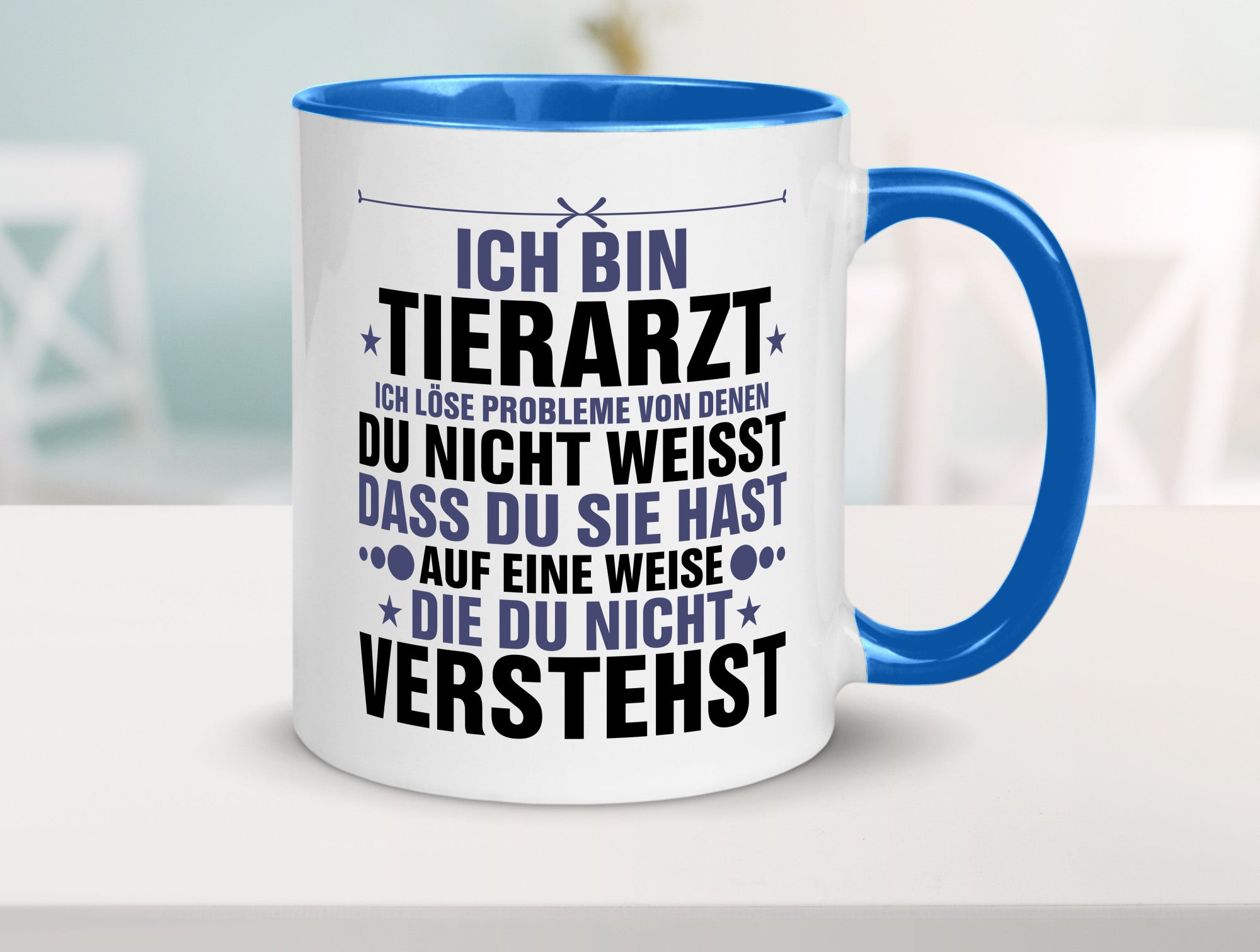 Löse Probleme: Tierarzt | Tiermedizin Mediziner Geschenk Tierliebhaber Humor
